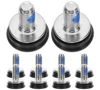 INOOMP Vis de Manivelle Vélo Montagne 20 Pcs, Boulons Hexagonaux en Métal Solide, Kit de Fixation Étanche et Antidérapant pour Pédalier à Emmanchement Carré, Compatible Vtt et