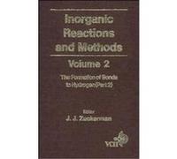 Inorganic Reactions and Methodsthe Formation of Bonds to Hydrogen