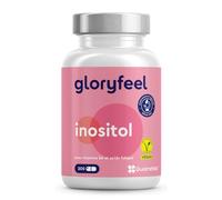 Inositol Pure en Combinaison avec l'Acide Folique + Vitamine B6 Quatrefolic®, 200 Capsules, Hautement Dosée avec 2000 mg de Inositol par Jour, Contribue à la Croissance des Tissus Maternels*