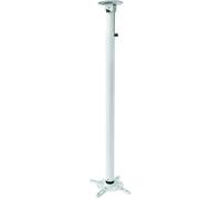 INOTEK PCM 200-110-197 W Support plafond pour vidéoprojecteurs avec mat réglable de 110 cm à 197 cm