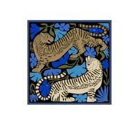 Inoui Editions - Carré 100 - Femme - Accessoires - Bleu - Taille: ONE Size