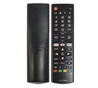 Inov Paris Télécommande de Remplacement AKB75375604, Compatible avec LG Smart TV, Infrarouge, avec Boutons Netflix et Amazon