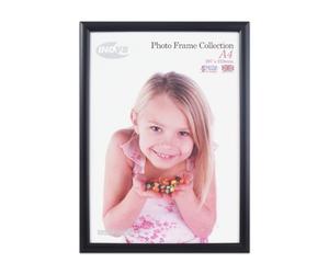 Inov8 British Made Traditional Picture/ Photo Frame A4, Value Black