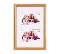 Inov8 Cadre Photo Traditionnel Fabrication Britannique, 600 Doré, 30 x 20 cm Double Ouverture