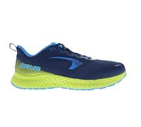INOV8 Roadfly Chaussures de course sur route pour homme, Bleu marine/bleu/citron vert, 43 EU