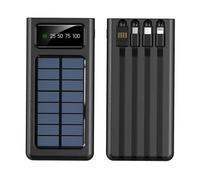 INOVALLEY Batterie Externe Solaire 10000 mAh