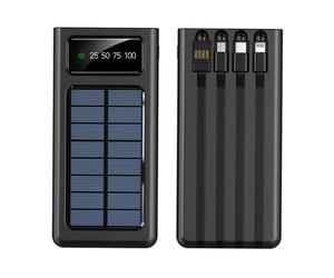 INOVALLEY Batterie Externe Solaire 10000 mAh