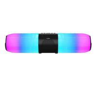 Barre de son lumineuse Bluetooth 5.0 - 60W - Portée 10m - Radio FM, Port USB, Micro-SD