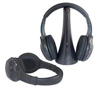 INOVALLEY CAQ02 Double casque TV - Radio FM intégrée - Entrée jack 3,5mm/DC