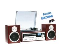 INOVALLEY CH14E Chaîne HiFi vintage 40W avec encodage