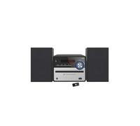 INOVALLEY Chaîne HiFi Bluetooth 5.0 Lecteur CD MP3 USB FM 2x25W Noir CH37-BTH