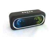 Inovalley Enceinte sans fil Bluetooth fonction radio lumiere multicolore autonomie 6 h - Multicolore multicolore