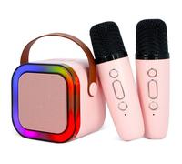 Inovalley - Ensemble Karaoké Avec Micro Rose Inovalley