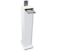 Inovalley hp32-cd-w tour de son bluetooth - lecteur cd - blanc Blanc G