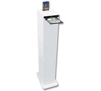Inovalley hp32-cd-w tour de son bluetooth - lecteur cd - blanc Blanc G