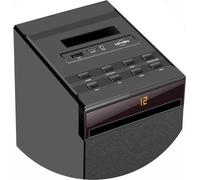 INOVALLEY HP32CD - Tour de son Bluetooth, Lecteur CD, USB - Noir