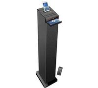 INOVALLEY HP32CD - Tour de son Bluetooth, Lecteur CD, USB - Noir