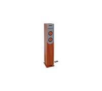 INOVALLEY HP34-CD-WOOD Tour de Son Lecteur CD - Bluetooth - 100 W - USB - Bois et Gris