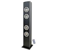 Tour de son Bluetooth INOVALLEY HP41-BTH - 2 x 30 Watts - Radio FM - USB - Carte micro SD - Entrée AUX-IN - Noir