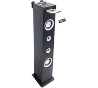 Inovalley HP49CD - Tour de son Bluetooth - Lecteur CD et fonction Karaoké - 100W - Radio FM - Port USB - Entrée aux-in - Noir