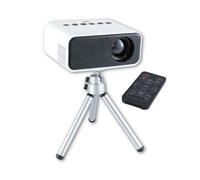 INOVALLEY Mini-vidéoprojecteur LED WiFi avec télécommande