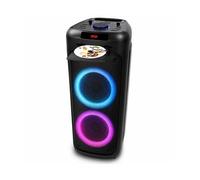 INOVALLEY MS06-CD-XXL Enceinte Portable Lumineuse 1000W Lecteur CD Bluetooth 5.0 Karaoké Radio FM USB