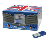 INOVALLEY RETRO03UK Chaîne HiFi -Platine Vynile - TD/CD/FM