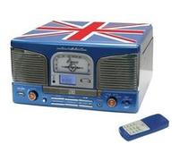 INOVALLEY RETRO03UK Chaîne HiFi -Platine Vynile - TD/CD/FM