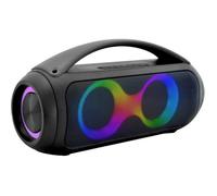 INOVALLEY SETGHETTO Noir Enceinte Karaoké Bluetooth - 30W - Lumineuse