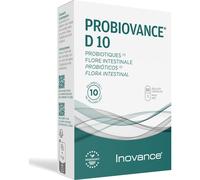 Flore Intestinale 30 Gélules Probiovance D10 Inovance