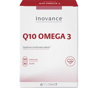 Inovance Q10 Omega 3 Système Cardiovasculaire 60 Capsules