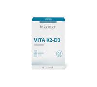 INOVANCE VITA K2+D3 60perlas - soin conçu pour une utilisation régulière, s’intègre facilement dans une routine de tous les jours et devient un allié fiable dans la routine de tous les jours. et est c