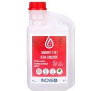 Inoveo Détergent Sanitaires ultyra Concentré 5en1 ecocert x 3 Colis de 6 Flacons de 1L Pollet Sa
