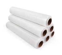 Inoverse Film Étirable Transparent à la Main - 1 Rouleau 40 cm/700 g pour Meubles et Déménagement, Film d’Emballage sur Rouleau