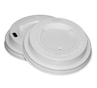 Inoverse Lot de 100 gobelets à café, à emporter, en carton, diamètre : 90 mm, blancs
