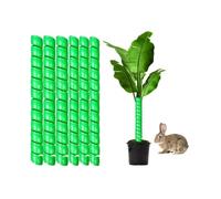 Inovey Lot de 4 tubes de protection en plastique pour tronc d'arbre 5 x 40 cm