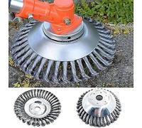 inovia G60 Pro - Coupe Bordures - Kit Complet Schneidkopf aus Stahl mit verdrillten Drähten - Effektiv für grobes Gras und Unkraut - Hochwertiger Rasentrimmerkopf
