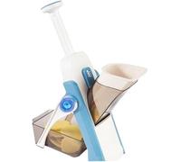 inovia Slicéo-Mandoline Manuelle Multifonction En Acier Inoxydable Mandoline De Cuisine Manuelle Multifonction Tous Légumes (Bleu)