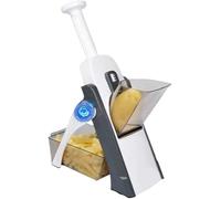 inovia Slicéo-Mandoline Manuelle Multifonction En Acier Inoxydable Mandoline De Cuisine Manuelle Multifonction Tous Légumes (Gris)