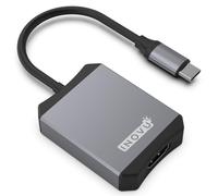 INOVU INADPH4KC - Adaptateur USB-C vers HDMI - 4K @ 60 Hz - Ultra Haute définition - Compatibilité avec Smartphone, Notebook, PC Portable avec Port USB-C