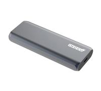 INOVU INBU3M2NS - Boîtier Externe USB 3.1 pour SSD M.2 PCIe SATA/NVMe - Gris - Aluminium - avec câble USB-C 10 gbit/s