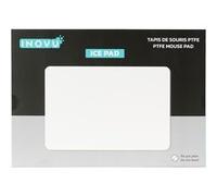 INOVU Ice Pad - Tapis de Souris - Base Semi-adhésive - Antidérapant - 29 x 20 cm - Souris Bureau, Souris Gaming - Compatible Souris Optique, Souris Laser