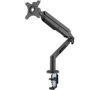 INOVU Premium Mount LT1 - Support 1 écran PC 17 à 36 Pouces / 3 à 12 kg - Compatible écran incurvé - VESA 75x75 / 100x100 mm - Montage par Pince ou perçage - Noir
