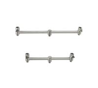 Inox 300 Fixe 2 canne Carp Spirit Bar Gris TU