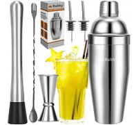 Inox 6 ensemble de cocktails Barman partiel 700 ml