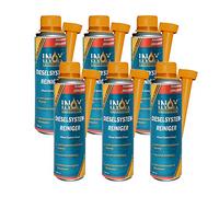 INOX® Additif nettoyant pour système Diesel, 6 x 250 ML - Additif Diesel pour Tous Les Moteurs Diesel dissout la saleté et la résine dans Le système Diesel