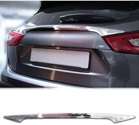 Inox Bande Du Coffre pour Nissan Qashqai J11 à partir de 11.2013, Chrome Moulage