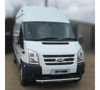Inox Grill-Leisten Chrome pour Ford Transit 6 Année 2006-2013 2-TLG, Massif