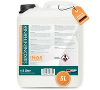 INOX® IX400 Dissolvant silicone 5 l | Le nettoyant en silicone élimine facilement les graisses, les huiles et le silicone | Nettoyage intensif | Dissolvant de cire pour peinture de voiture |