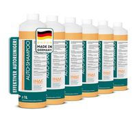 INOX® Nano-Line Shampoing pour voiture avec effet déperlant - 6 x 1 L